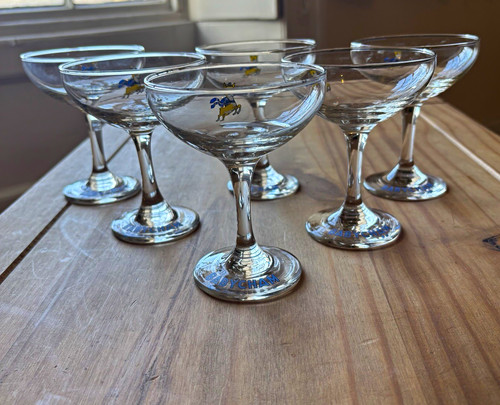 Babycham set glass - set, of