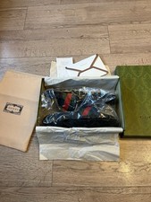 Gucci Web Slides Men's UK Size 10