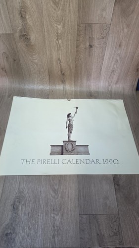 1990 pirelli calendar rare - pirelli,