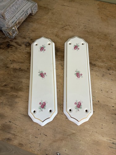 Pair white and pink - pair, of