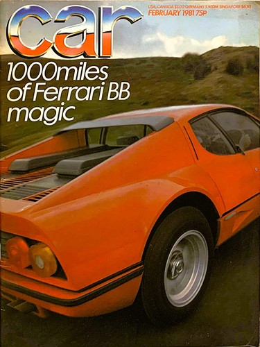 Car magazine feb 1981 - magazine,