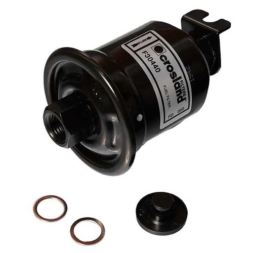 Fuel filter line 65mm outer - in,