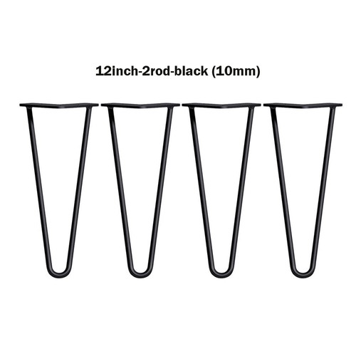 Hairpin metal table - hairpin, small