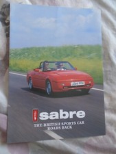 Reliant Sabre brochure c1992