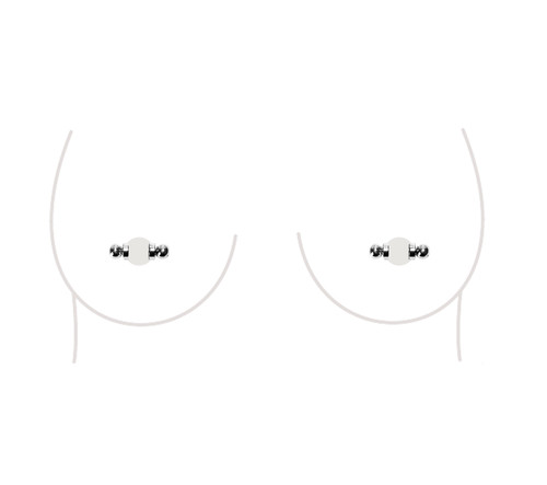 Non piercing fake nipple - non-piercing,