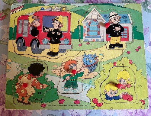 Vintage fireman sam - fireman,