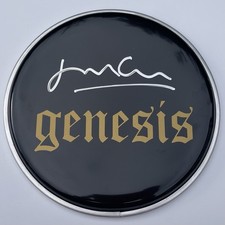 SIGNED GENESIS JOHN SILVER 8” DRUM HEAD RARE AUTHENTIC