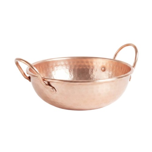 Hammered copper pot - copper,