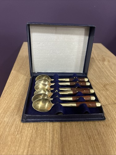 Vintage siame bronze spoons - vintage-6,