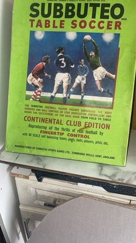 Vintage subbuteo table - subbuteo,