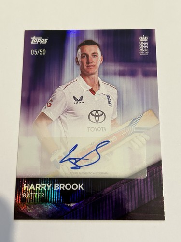 Topps 2025 harry - harry, brook