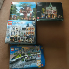 Lego empty box collection 10255  21318 10297 60337 Shell