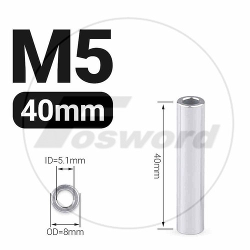 Aluminium spacer standoff - aluminium,