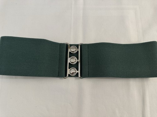 Dark green stretch wide - green, 3”