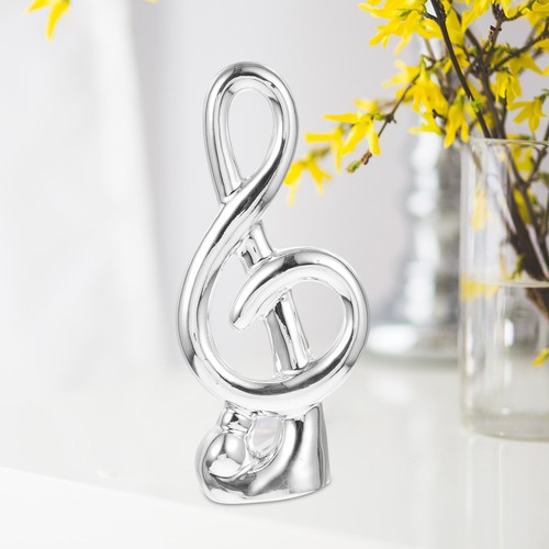 Abstract silver ceramic music - ceramic,