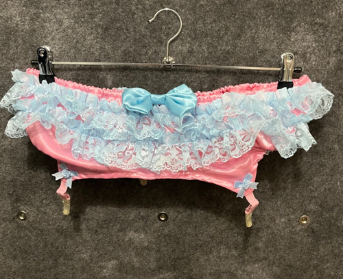 Hulakula pink lacy satin - pink,