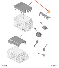 PEUGEOT 3008 Relay Support Fixing Clamp 9675730480 New