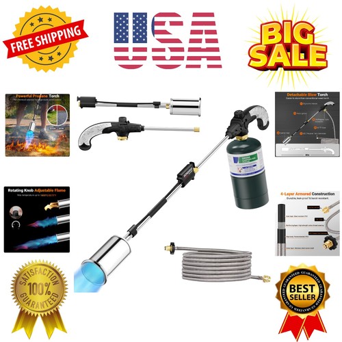 Propane torch weed burner - propane,