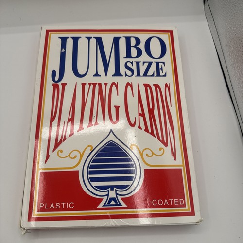 Giant playing cards plastic - giant,