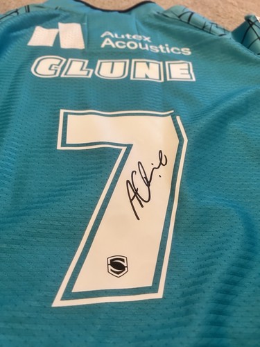Signed and match worn - match,