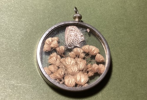 Vintage silver tone - tone, real