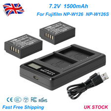 2x NP-W126S NP-W126 Battery &