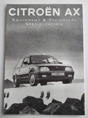 Citroen debut echo - ax,