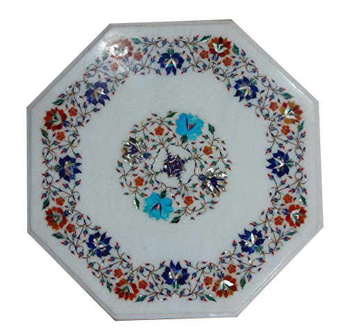 Marble side end table top - end,