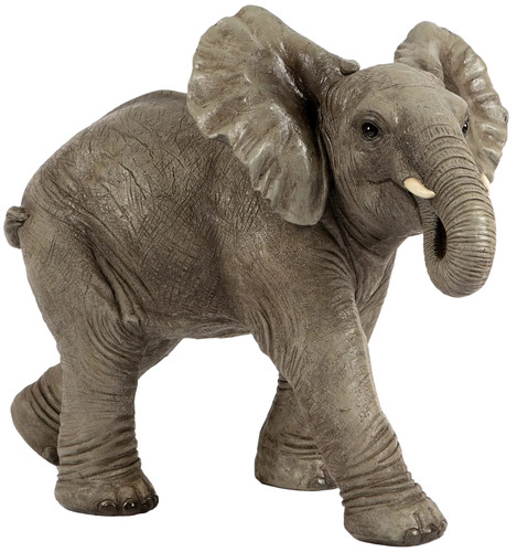 Elephant garden ornament resin - garden,