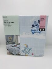 Next Bedding, Single Bedding, Blue, pirates , Bed set, 2 Pack, Duvet Cover Set