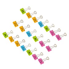 40 Pcs Bulldog Paper Clips