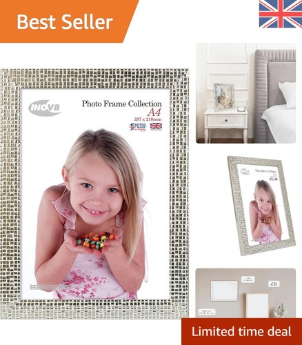 Elegant mosaic silver photo - mosaic,