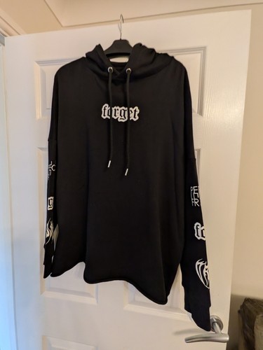 Divided black print - h&m,