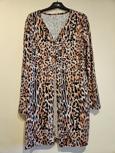 Ladies leopard print button - ladies, up