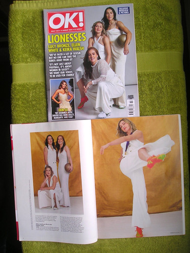 England lionesses magazine - england, ok!