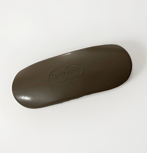Specsavers brown leather - specsavers, pu