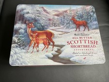 Empty M&S Xmas Shortbread