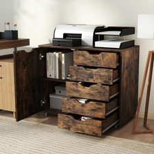 Rolling Lateral File Cabinet