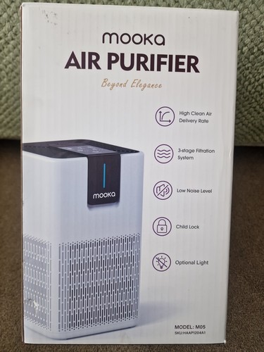 Mooka h13 hepa air purifier - mooka,