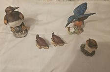Set Of 5 birds Ceramic 