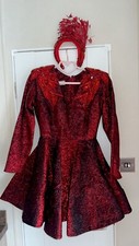 Mark Melia Dress & Headband Red Size 8