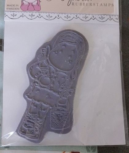 Magnolia rubber stamp - stamp,