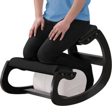 Adjustable Kneeling Chair, Wooden Ergonomic Chair Knee Chair Posture Chair - Imp
