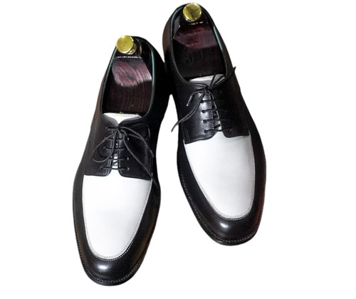 Handmade mens two tone black - two,