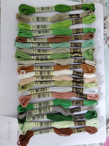 Bundle dmc embroidery - 20,