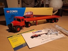 CORGI CLASSICS 1:50 SCAMMELL HIGHWAYMAN & 33ft TRAILER - SIDDLE C COOK LTD 16401