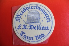 Beer mat WHITE BEER -- brewery