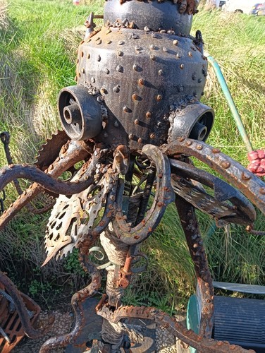 Welding art octopus - welding, octopus,