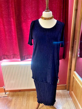 Betty Barclay vintage classic 2 piece Xmas midnight blue