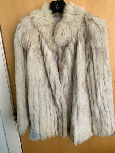 Genuine fox fur - fur, coat